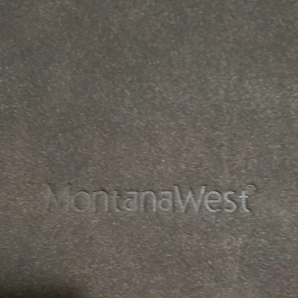 Montana West Orange and Black Bag